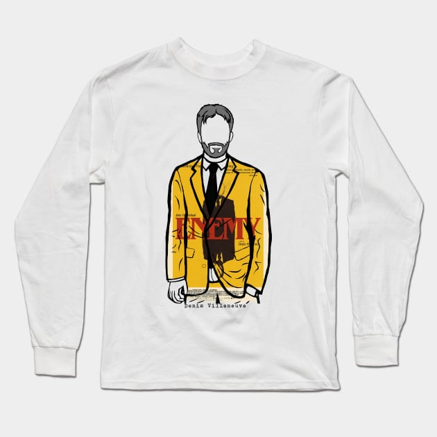 Denis Villeneuve, Director of Enemy (Poster 2) Long Sleeve T-Shirt by Youre-So-Punny